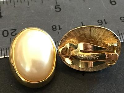 Givenchy Faux Pearl Earrings. Great Condition