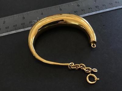 SeZane Designer Lou Bracelet Gold Plated Signed