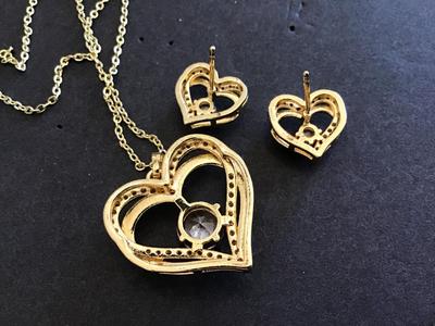 Fashion Set Necklace With Earrings