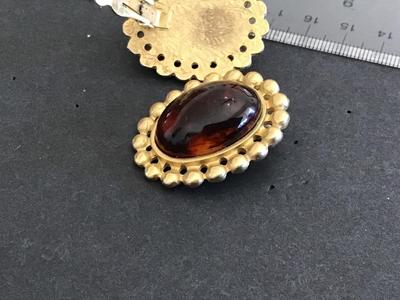 Gorgeous Chunky Vintage Earrings