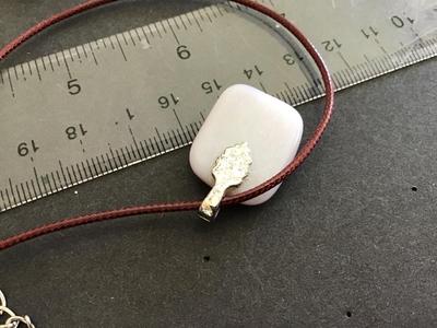 Glass Pendant Necklace
