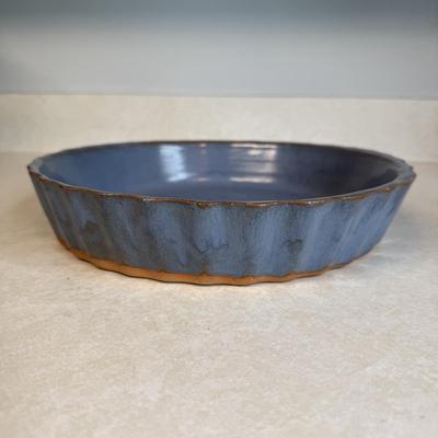 Local Brown’s Pottery Handled Mixing Bowl & Pie Plate (K-HS)