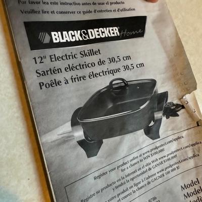 George Foreman Grilling Machine, Black & Decker Electric Skillet, & More (K-HS)