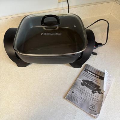 George Foreman Grilling Machine, Black & Decker Electric Skillet, & More (K-HS)