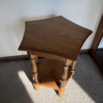 Pentagonal Wooden Side Table (D-HS)