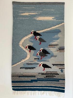 Hablik Handicrafts Woven Bird Tapestry (D-HS)
