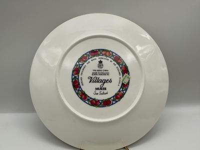Royal Worcester ‘Muker’ Villages Plate – 1991 Sue Scullard