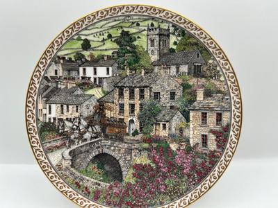 Royal Worcester ‘Muker’ Villages Plate – 1991 Sue Scullard