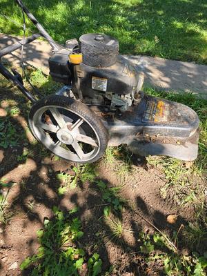 Toro GTS 6.5 lawn mower and Yard Machine 18" String trimming mower