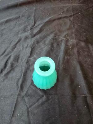Fire King dishware - Uranium glass sherbert dishes - vintage vase - Fire King jade green bowl and a deviled egg platter