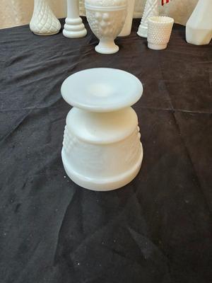 Milk Glass vases, bowls, and dishware