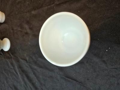 Milk Glass vases, bowls, and dishware