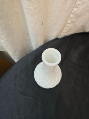 Milk Glass vases, bowls, and dishware