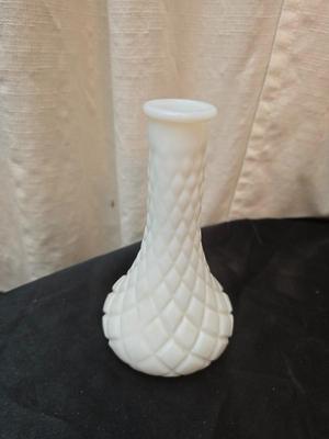 Milk Glass vases, bowls, and dishware