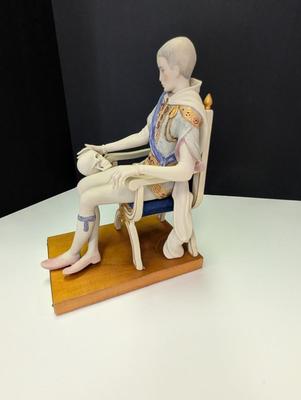 Vintage Cybis 'Hamlet' Limited Editon Porcelain Figurine Numbered #377/500