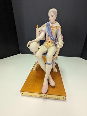 Vintage Cybis 'Hamlet' Limited Editon Porcelain Figurine Numbered #377/500