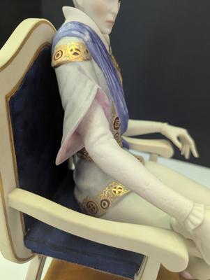 Vintage Cybis 'Hamlet' Limited Editon Porcelain Figurine Numbered #377/500