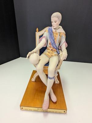 Vintage Cybis 'Hamlet' Limited Editon Porcelain Figurine Numbered #377/500