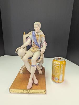 Vintage Cybis 'Hamlet' Limited Editon Porcelain Figurine Numbered #377/500