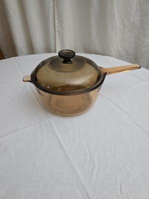 Corning Vision ware Glass saucepans with bakeware