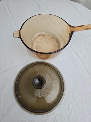 Corning Vision ware Glass saucepans with bakeware