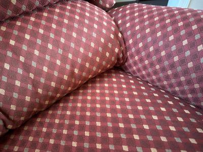 Fairfield Upholstered Chair & Ottoman (See Details)