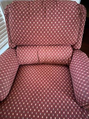 Fairfield Upholstered Chair & Ottoman (See Details)