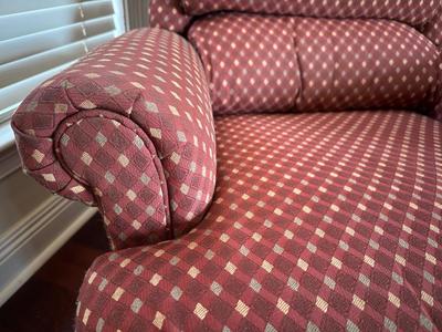 Fairfield Upholstered Chair & Ottoman (See Details)