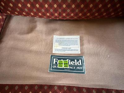 Fairfield Upholstered Chair & Ottoman (See Details)