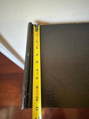 Asian-Style Black Lacquer Cabinet