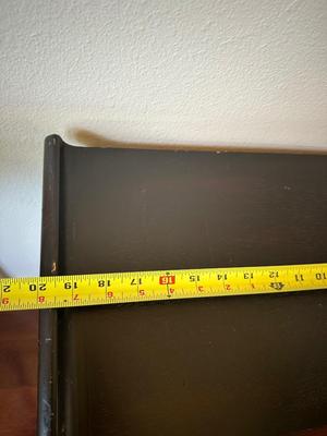 Asian-Style Black Lacquer Cabinet