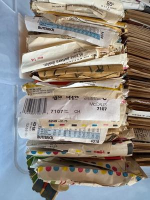 VINTAGE SEWING PATTERNS AND CRAFT INSTRUCTION PAMPHLETS
