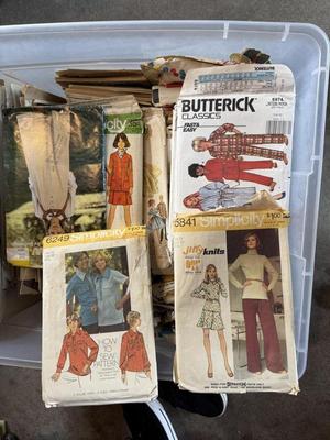 VINTAGE SEWING PATTERNS AND CRAFT INSTRUCTION PAMPHLETS