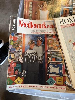 VINTAGE SEWING PATTERNS AND CRAFT INSTRUCTION PAMPHLETS