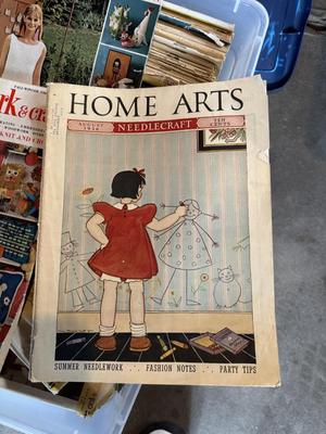 VINTAGE SEWING PATTERNS AND CRAFT INSTRUCTION PAMPHLETS