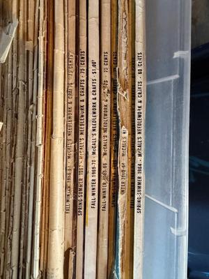 VINTAGE SEWING PATTERNS AND CRAFT INSTRUCTION PAMPHLETS