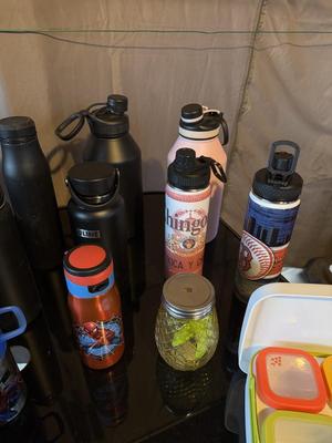 TRAVEL CUPS FOR EVERYONE! POPSICLE MAKER AND TO GO FOOD STORAGE CONTAINERS