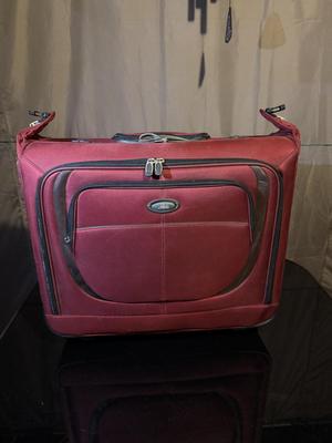 HANDMADE TABLECLOTH & SKYWAY SUITCASE