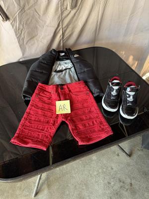 BOYS NIKE AIR JORDAN SHOES AND NIKE APPAREL