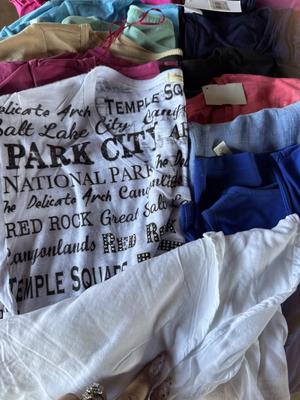 LADIES SHIRTS SIZE L - XL