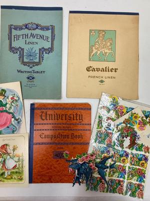 Sale Photo Thumbnail #270: In good used condition. notebooks and cards are blank inside.