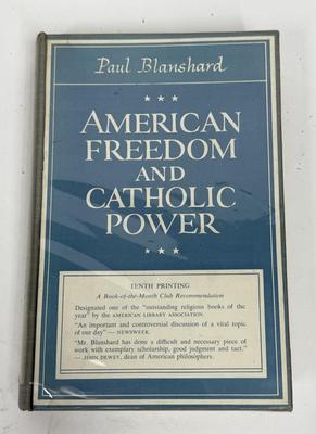 Sale Photo Thumbnail #271: Anti-Catholic book popular in 1949-1950.  Author changed his views by the early 1960's and became an admirer of President John F. Kennedy.  Fascinating glimpse into propaganda-like anti-Catholic statements following the end of WWII.