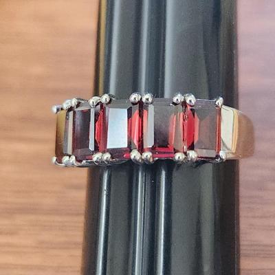 Sterling Estate Rings Lot Size 7,7,7,8