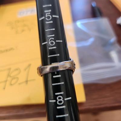 Sterling Estate Rings Lot Size 7,7,7,8