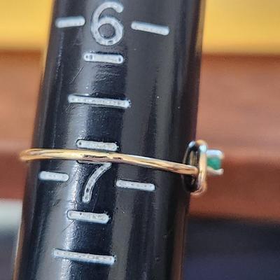 14k Ring Lot - 4.9 grams total lot weight size 4,7,7