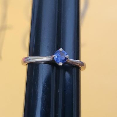 TWO 10k Yellow Gold Rings - 2.2 grams size 2.5, 5