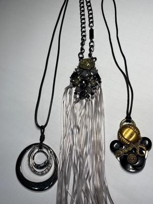 3 necklaces