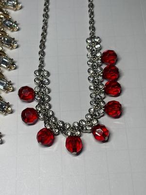 Rhinestone necklaces