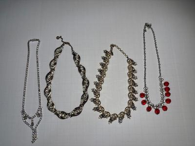 Rhinestone necklaces