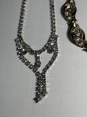Rhinestone necklaces
